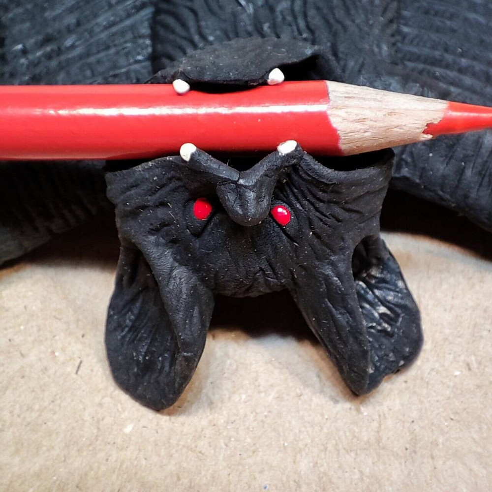 Миша Велика 24х9,5х1см підвісна гумова на Хелловін. Київ - фото 5