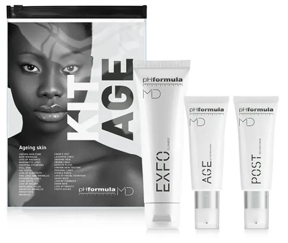 Набор для домашнего ухода антивозрастной / MD A.G.E. resurfacing KIT pHformula Днепр