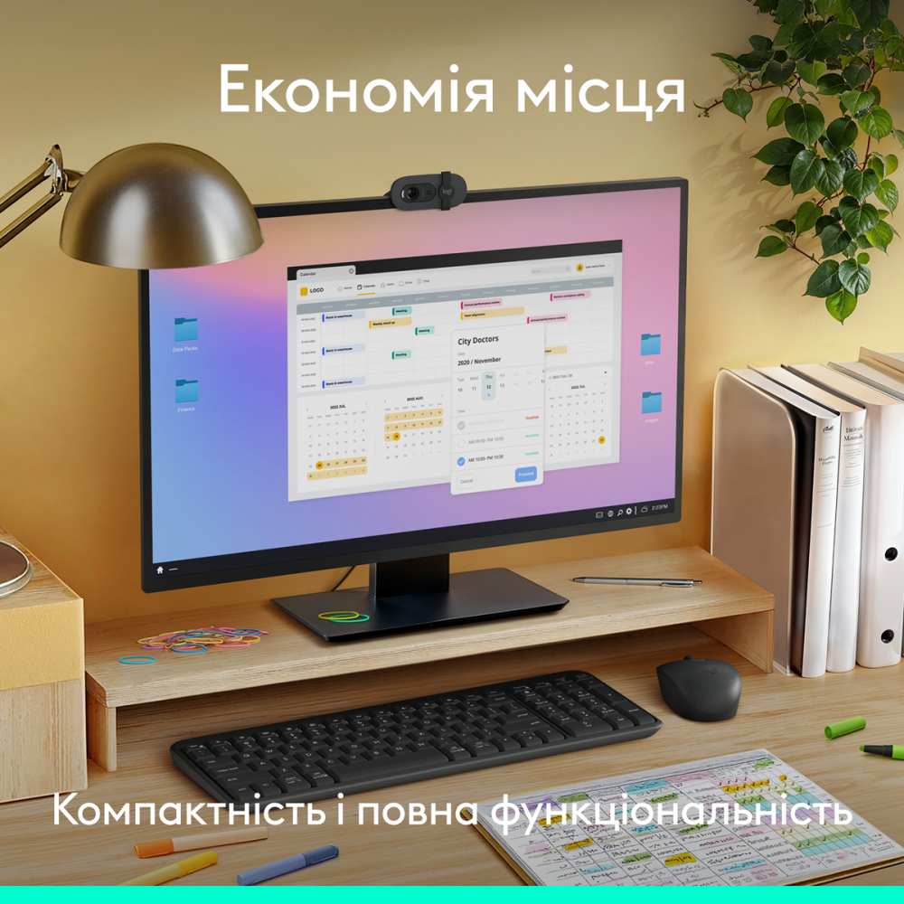 Клавіатура Logitech K250 Wireless Graphite (7136786) Київ - фото 6
