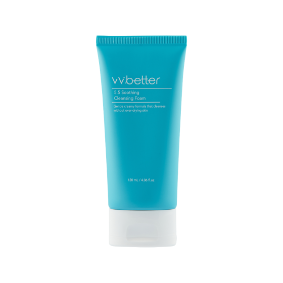 Пенка очищающая для чувствительной кожи лица 5.5 Soothing Cleansing Foaм VVbetter 120 мл Винница