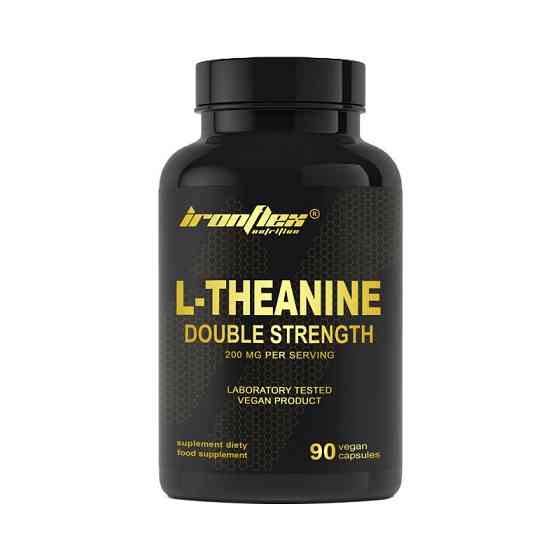 L-теанін IronFlex L-Theanine 200 mg 90 caps Луцьк