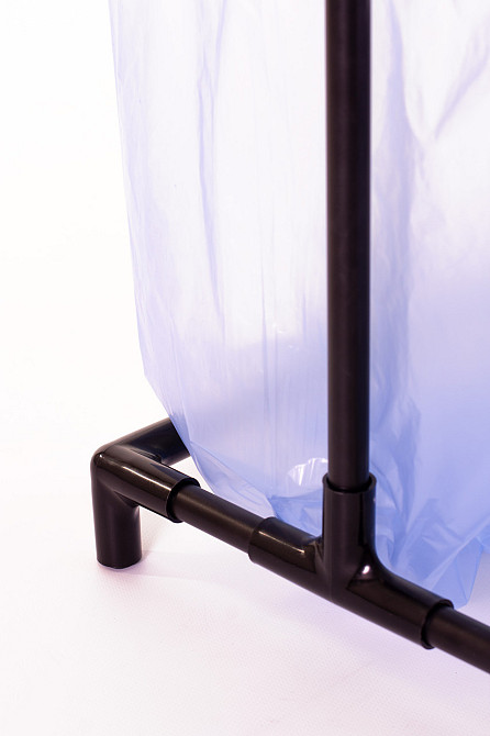 Портативний тримач сміттєвих пакетів Treho mini 60 - стійка для сміттєвих мішків, відкритий контейне Бориспіль - фото 3