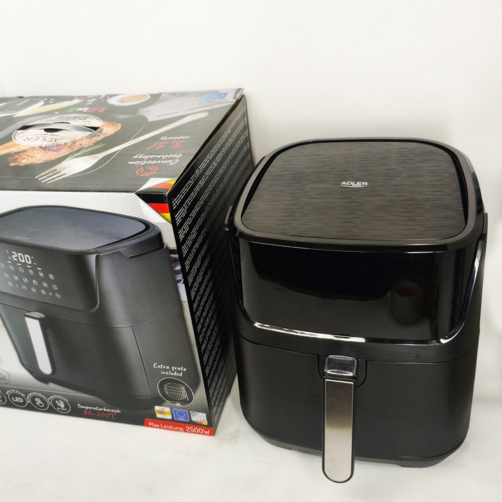 Мощная электрическая аэрофритюрница для дома, Фритюрница аэрофритюрница, Электрическая печь-фритюрница KJ-22 Львов - изображение 5