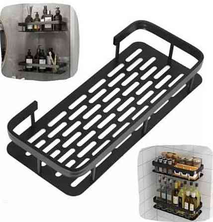 Полка для ванной комнаты Настенная Угловая ПОЛКА Для душа органайзер. Харьков