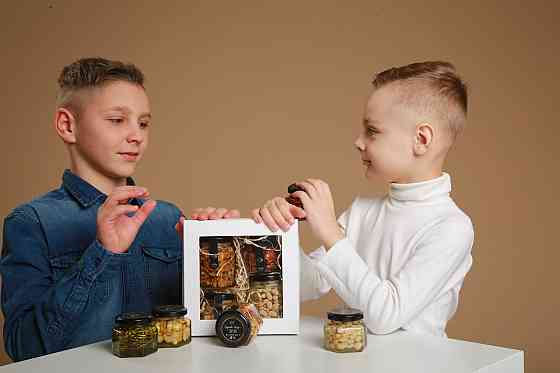 Прикольні подарунки для чоловіків №88 на Новий Рік, День Народження, День Закоханих, Миколая, горіхи з медом. Одеса