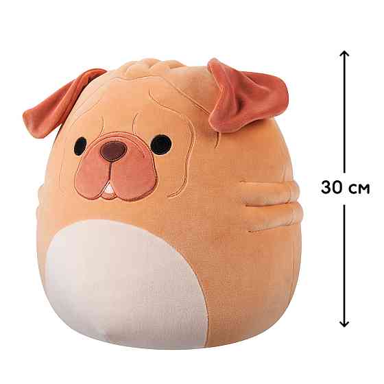 М'яка іграшка Squishmallows – Шарпей Мортон (30 cm) Дніпро