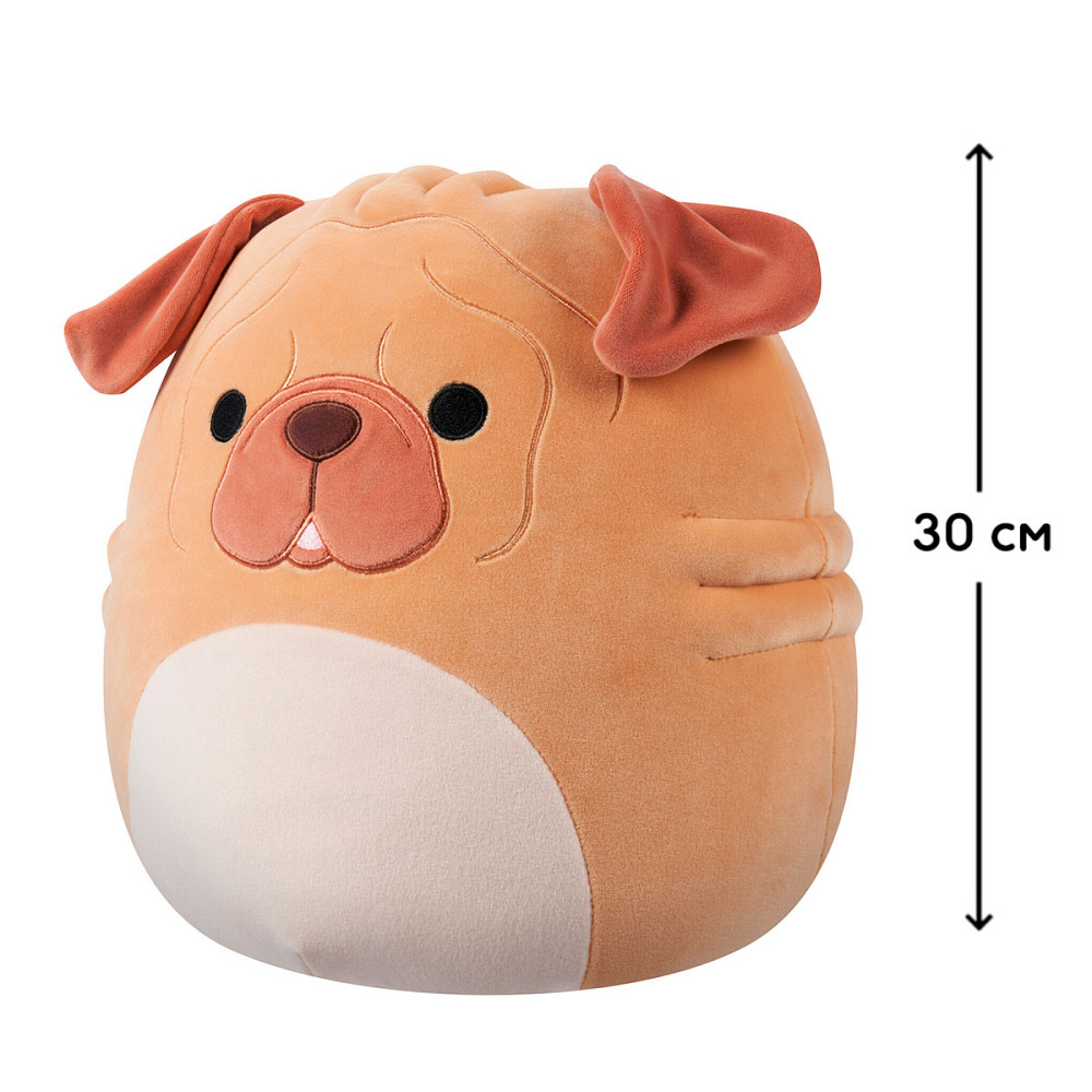 М'яка іграшка Squishmallows – Шарпей Мортон (30 cm) Днепр - изображение 2