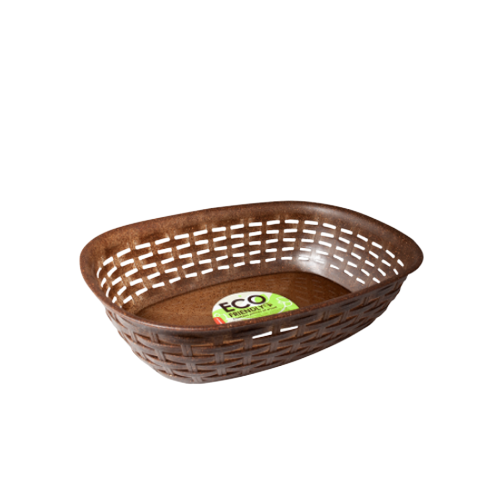 Кошик 30,5*21,5*7,5см коричневий Ротанг Eco Wood Алеана Житомир