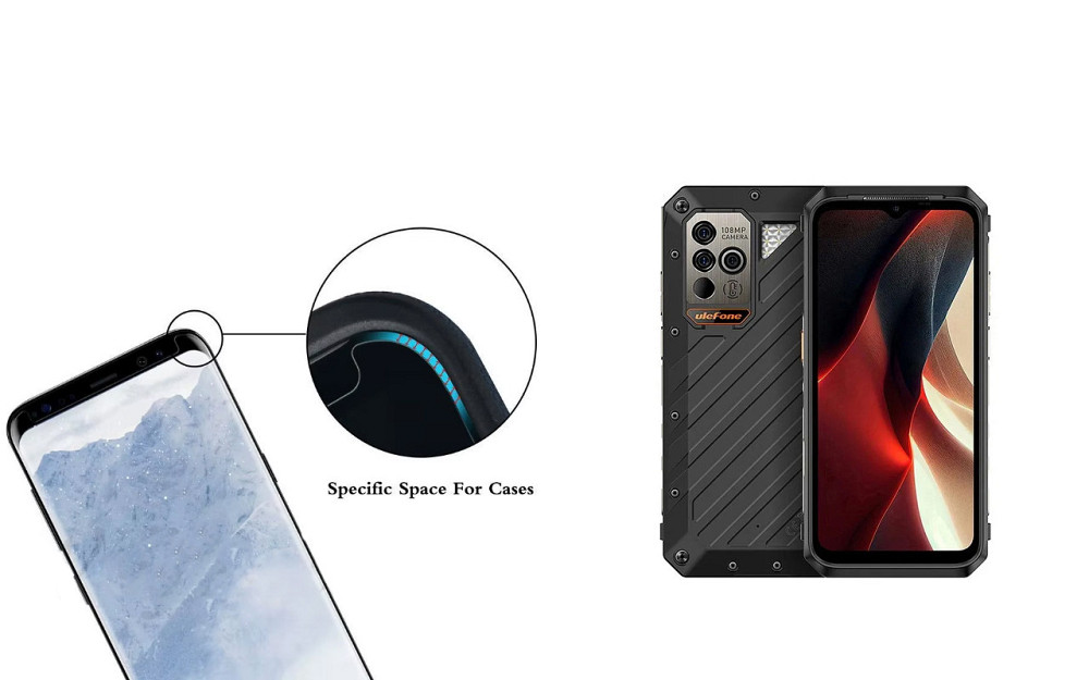 Захисне скло HyperGlass Pro для Ulefone Power Armor 18, Power Armor 18T – максимальна чутливість та захист Київ - фото 3