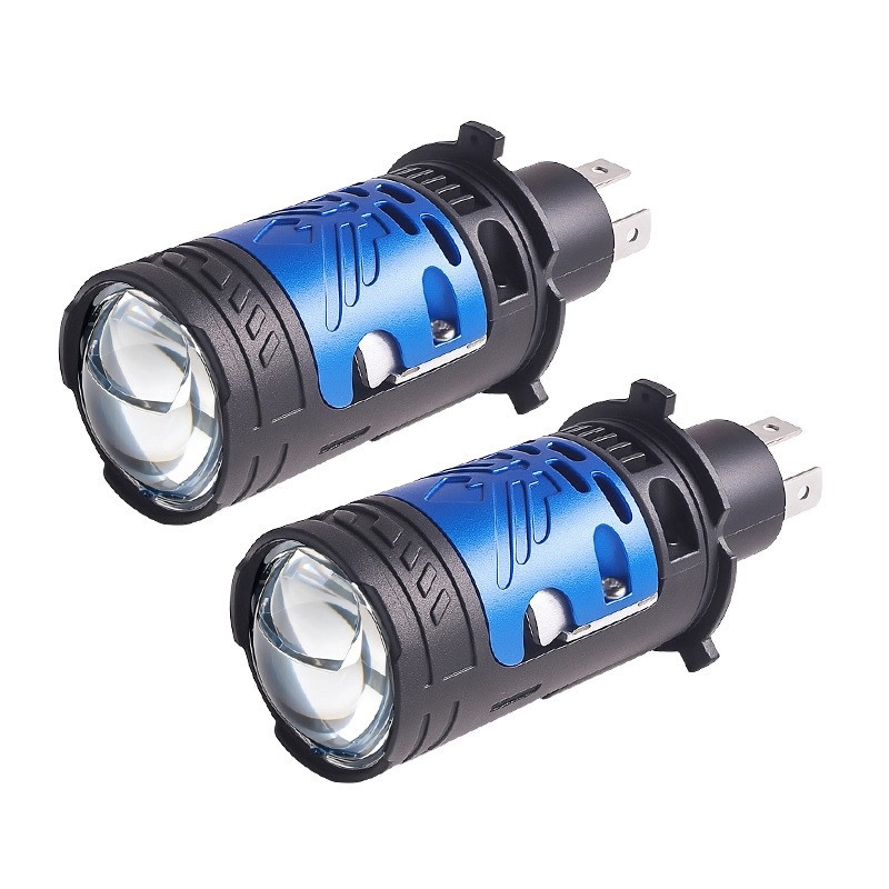 Комплект светодиодных линз Sanvi G3 h4 mini BI-led lens 12V 48/65W LASER Харьков - изображение 1