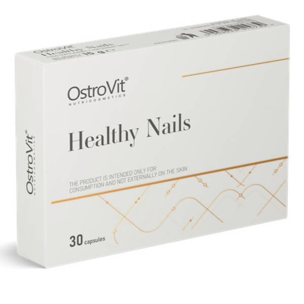 Вітамінно-мінеральний комплекс Ostrovit Healthy Nails 30 капсул Луцьк - фото 1