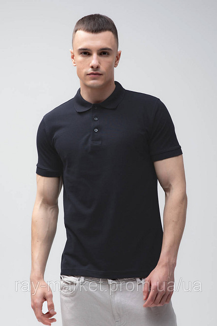 Поло класичне Stedman Lux Polo чоловіче чорне (ST9060-BLO) XL Київ - фото 9