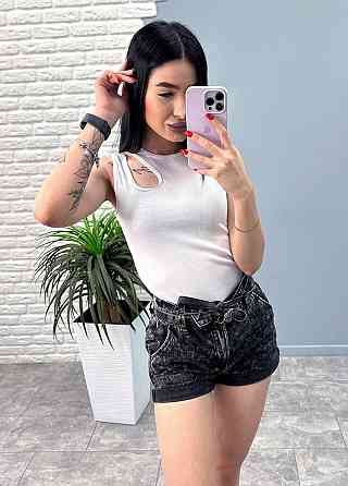 Облягаюча майка Shape 46-48, Білий Київ