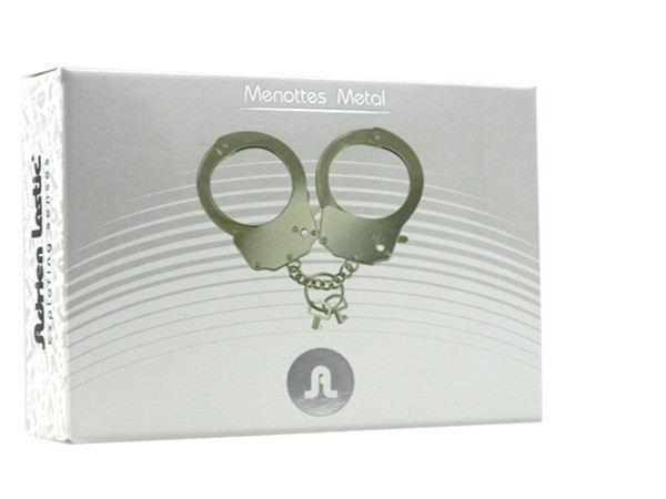 Наручники металеві Adrien Lastic Handcuffs Sex Aura Київ - фото 3