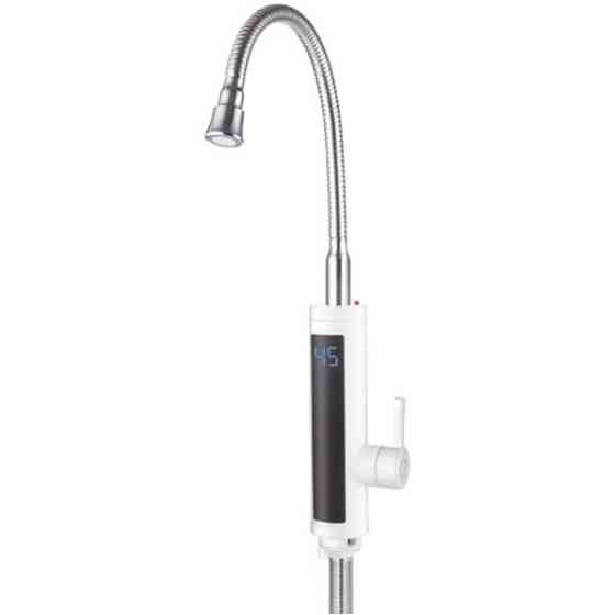 Проточный водонагреватель Zerix ELW45-EF на мойку с рефлекторным изливом и индикатором температуры (ZX4776) Черновцы