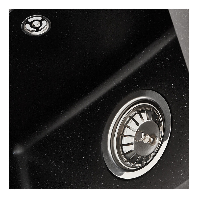 Кухонна мийка Zerix ZS-6250S-03 Чорна (ZX4588) Харків - фото 5