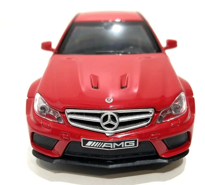 Машинка TK Union Group Mercedes AMG металева 1:32 світло/звук/відчиняються двері/капіт/багажник Червона (76474) Чернігів - фото 4
