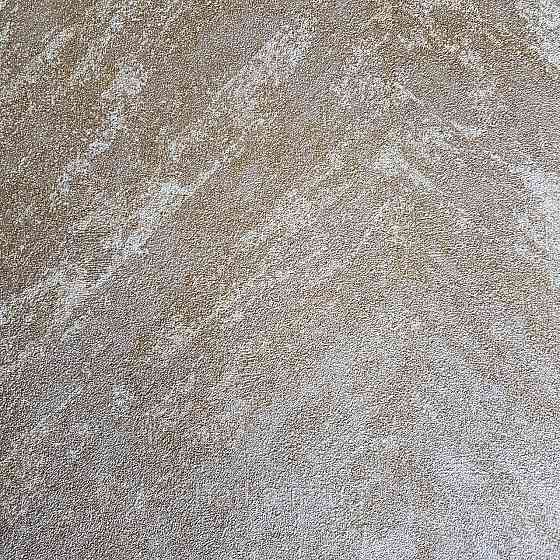 Шпалери вінілові на флізелін Rasch Linares 0.53х10 смуги ялинкою розмиті золотисті жовті 617535 Київ