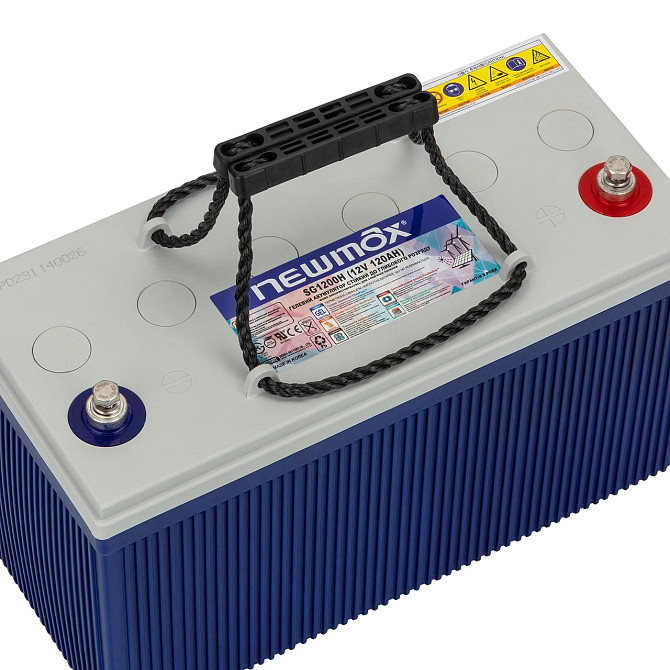 Аккумулятор Гелевый Newmax Корея 120Ah 12V Дніпро - фото 3