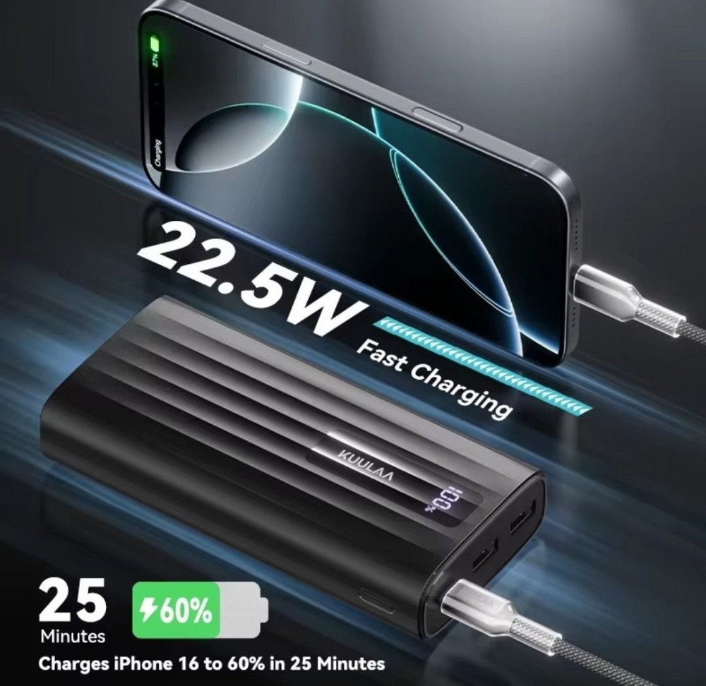 Павербанк KUULAA 20000mAh 22.5W PD Fast Charging Харків - фото 2