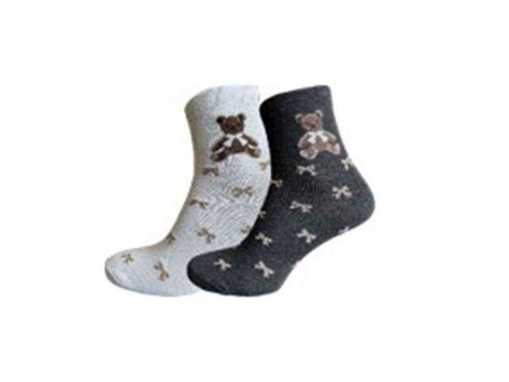Шкарпетки жін. ведмедик з бантами арт.32152 р.23-25 (36-40) 10пар ТМ MARCA Київ - фото 1