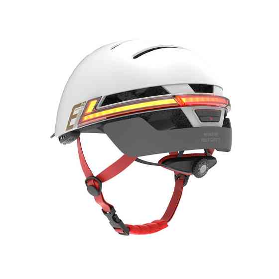 Захисний шолом Livall BH51M NSO (L) Sandstone Grey (57-61см), акустика JBL, мікрофон, сигнали поворотів та стопів, додаток, пульт Київ