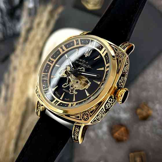 Awarder 021-3D Де би не була Gold-Black-Black Leather Киев