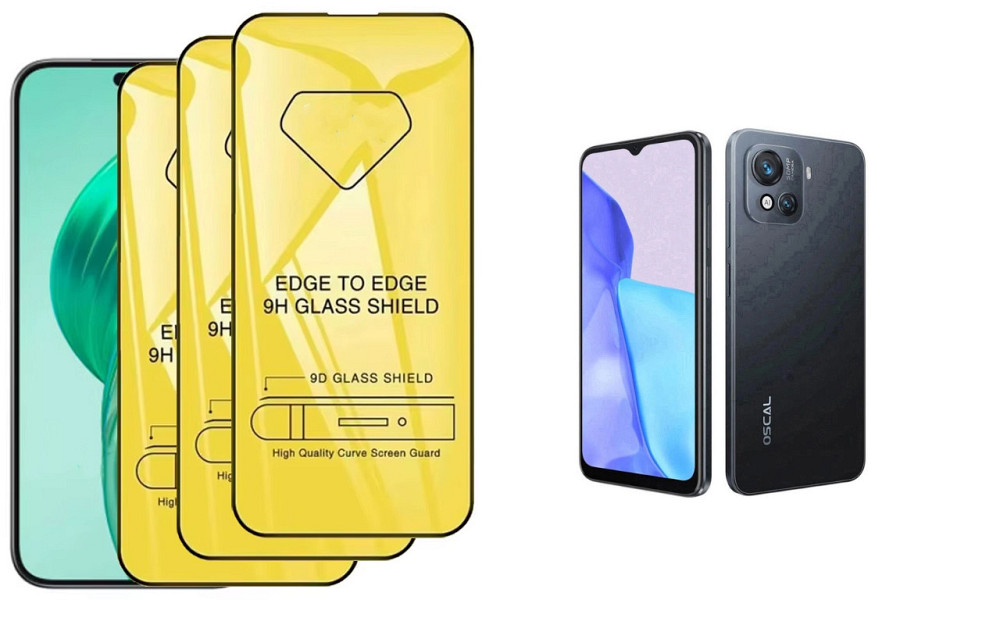 Захисне скло DefenzoGlass для Blackview Oscal C80 – подвійна міцність Київ - фото 1