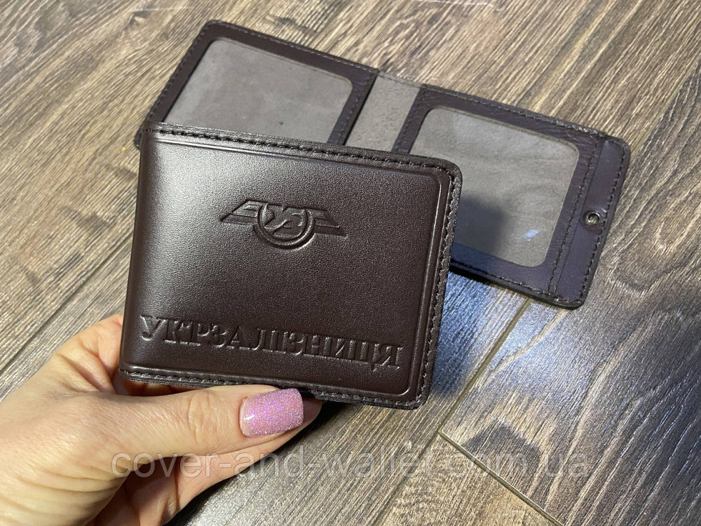Обложка из натуральной кожи Укрзалізниця Киев - изображение 7