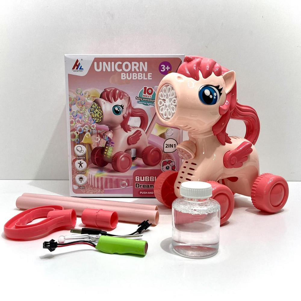 Каталочка з мильними бульбашками з підсвічуванням Поні (8522) Чернігів - фото 8