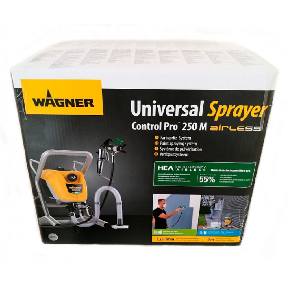 Агрегат окрасочный безвоздушный Wagner Control Pro 250 M EUR : 550Вт 1.25 л/мин 110бар 2371053 Киев - изображение 3