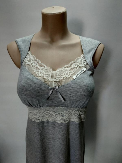 Комфортна нічна сорочка з бавовни easy light arabella XL Славута - фото 4