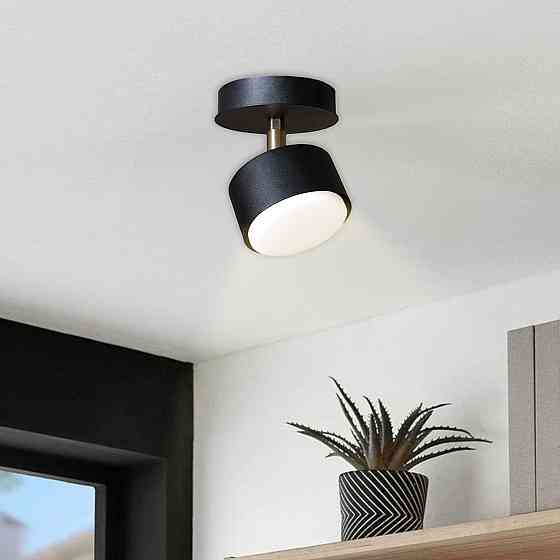 Світильник стельовий MSK Electric Copter з поворотним плафоном під лампу GX53 NL 80405-1 BK Одеса