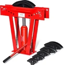 Сервер Hydrauliczna giętarka do rur - 12-tonowe ręczne narzędzie gięcia 6 matryc profesjonalna łatwego zastosowania Київ