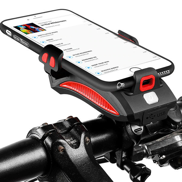 Фара для велосипеда з утримувачем телефону DEN-045 Feel Fit Бровари - фото 6