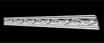 Потолочный плинтус 2м   GP-15  78х78х2000mm Днепр - изображение 1