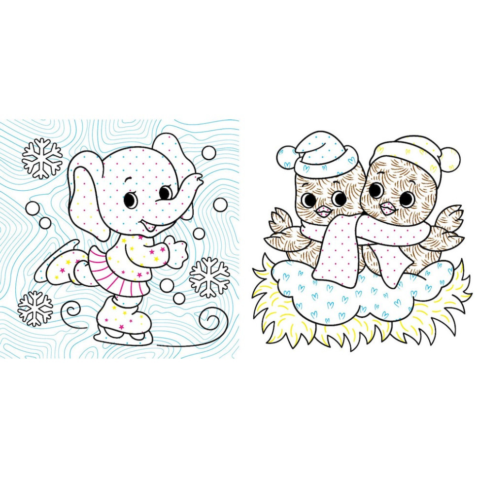 Водна розмальовка "Світ навколо мене Зима" 1806003, 12 сторінок Вінниця - фото 2