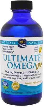 Омега 3 Nordic Naturals Omega Xtra  237 мл лимон Київ