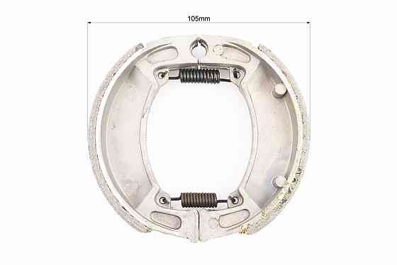 Гальмівні колодки задні к-кт, 105мм (пружини прямі) Киев