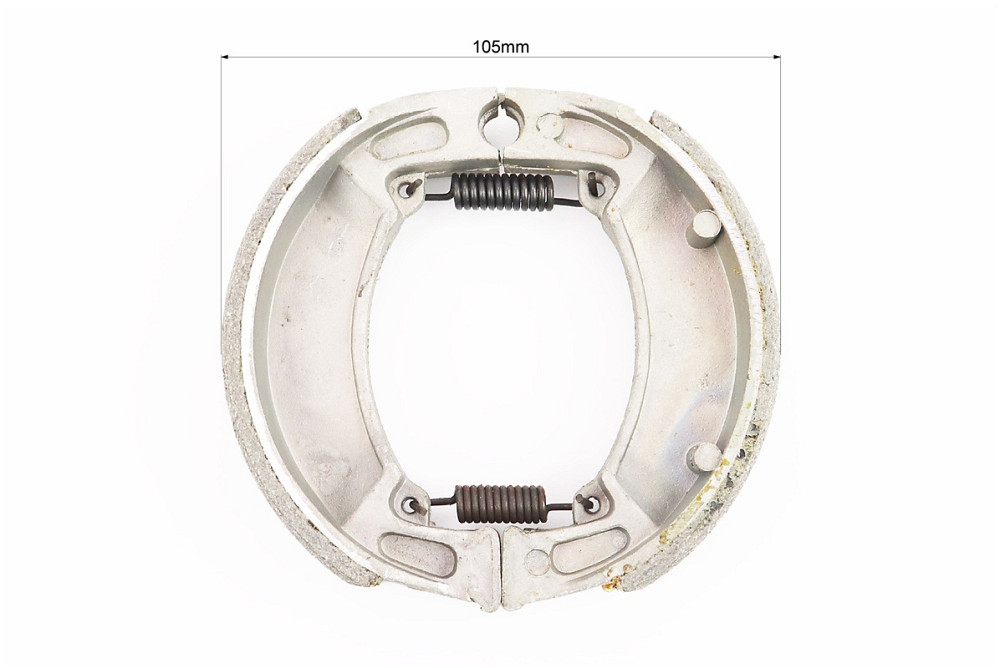 Гальмівні колодки задні к-кт, 105мм (пружини прямі) Киев - изображение 2