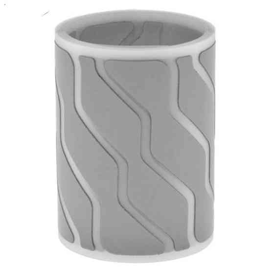 Светоотражающая лента на одежду с рисунком 5 см на 1 м серый Киев