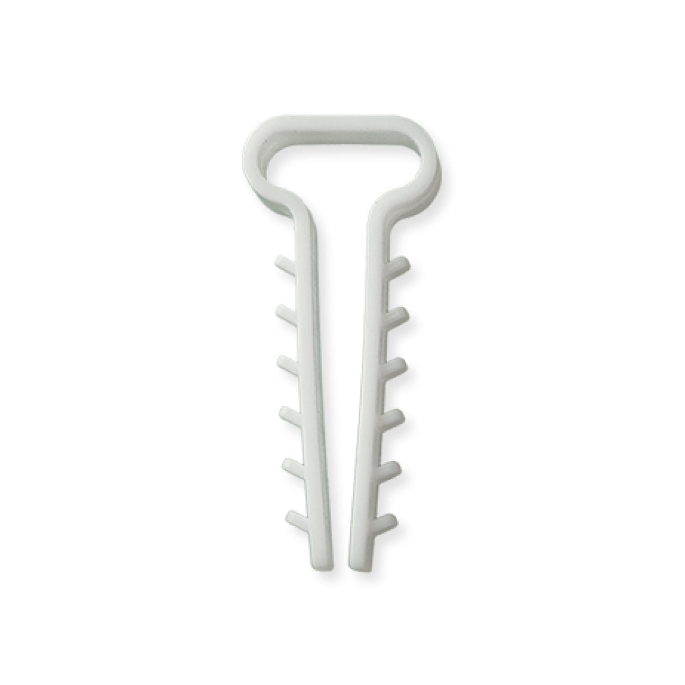 Дюбель-хомут ялинка Relfix 8 x 5 мм (100 шт/уп) білий Київ - фото 1