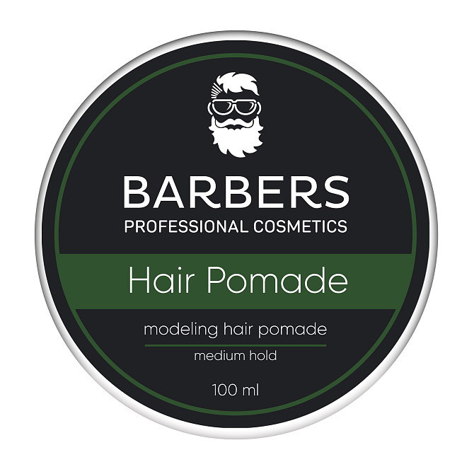 Barbers Моделююча помада для волосся середньої фіксації 100мл 4823099501731 Вінниця - фото 2