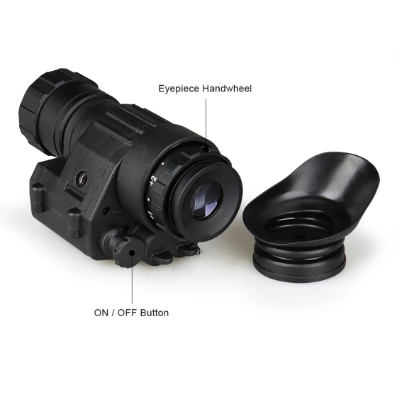 Монокуляр нічного бачення Night Vision PVS-14 4х з J-arm кріпленнями на шолом Вінниця