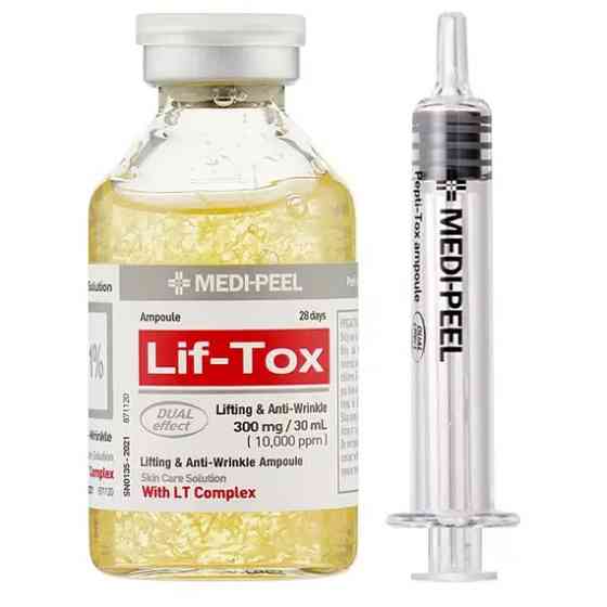 Лифтинг-сыворотка для лица с золотом и прополисом Lif-Tox Ampoule Medi-Peel 30 мл Киев
