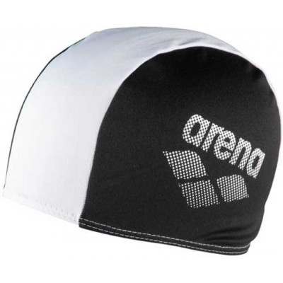 Шапка для плавания Arena Polyester II JR 002468-510 чорний, білий Діт OSFM (3468336217856) Винница - изображение 1
