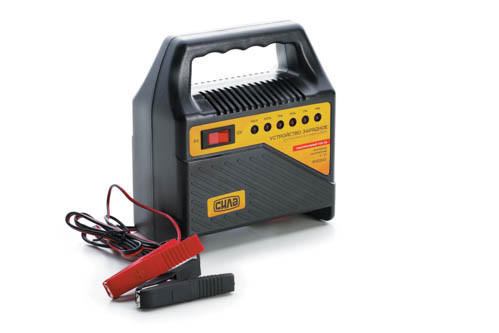 Автомобільний зарядний пристрій 6А, 6-12В для свинцево-кислотних АКБ до 80Ah з LED індикатором СИЛА Харків - фото 1