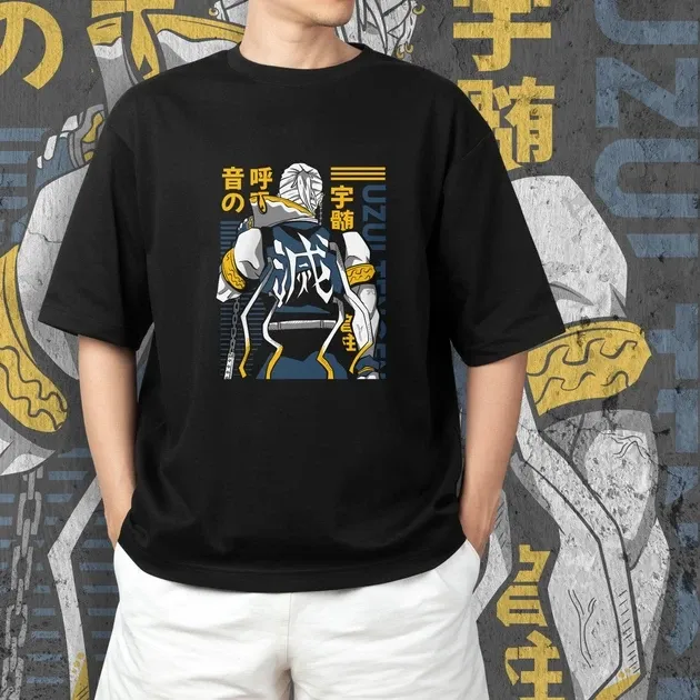 Футболка для подростка мальчика с принтом Клинок, рассекающий демонов Тенген Узуй 4 Размер 160 Anime10408 Днепр - изображение 3