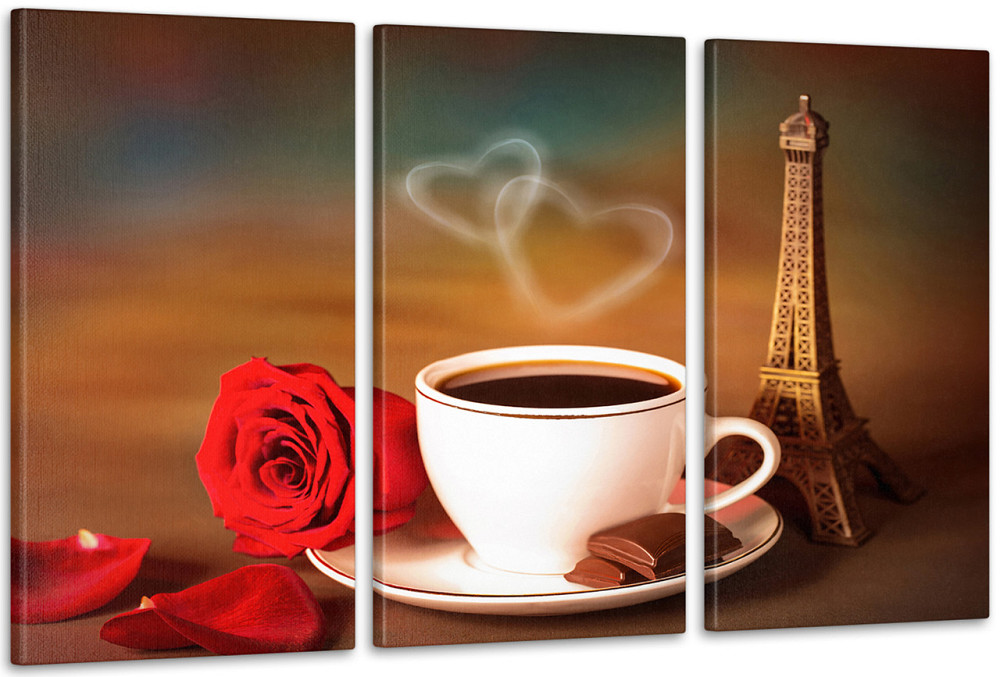 Модульна картина Кави (53х100см) Аrt-116_3А Київ - фото 1