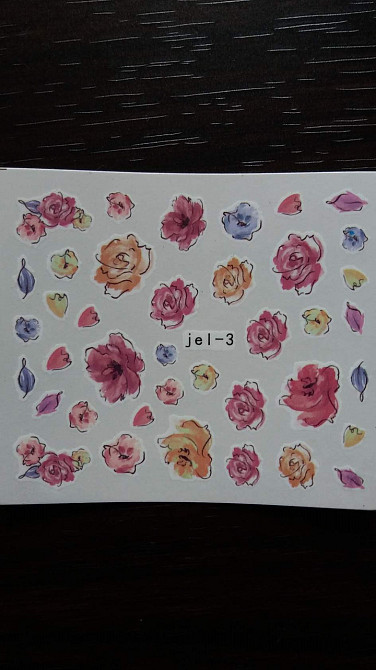 Наклейка на ногти 